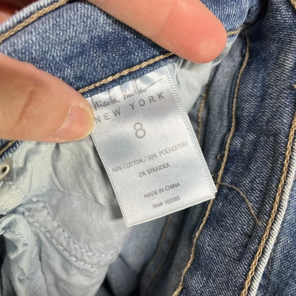 Nicole Miller New York Soho High Rise Skinny Crop Jeans‎ Women's 8 Denim - 29X26